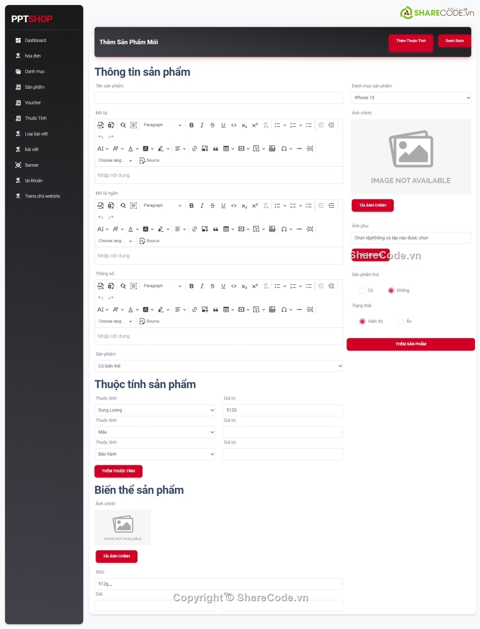 Source code website bán điện thoại PHP MySQL MVC đồ án điện thoại laptop phone full source bán điện thoại laptop