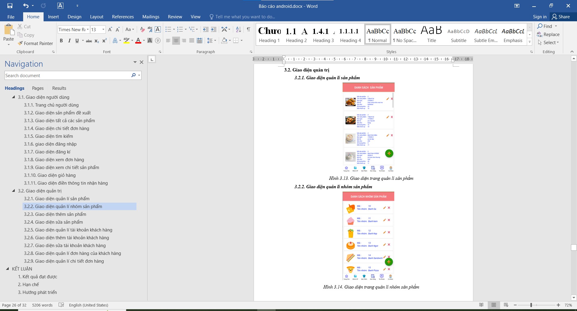 (ANDROID JAVA + SQLITE + BÁO CÁO WORD) App bán hàng android đặt bánh có đầy đủ chức năng quản trị và đặt hàng