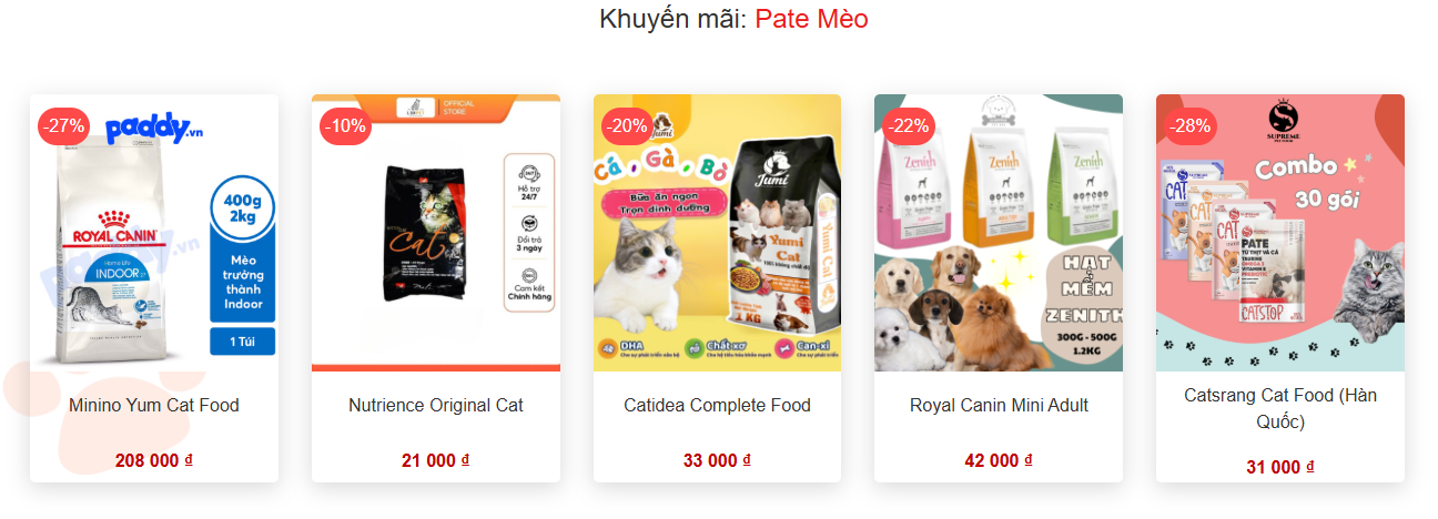 Đồ án + Báo Cáo website bán đồ ăn thú cưng PETSHOP PHP & MYSQL đầy đủ chức năng quản trị và người dùng: giỏ hàng, đặt hàng,thêm, sửa, xóa sản phẩm