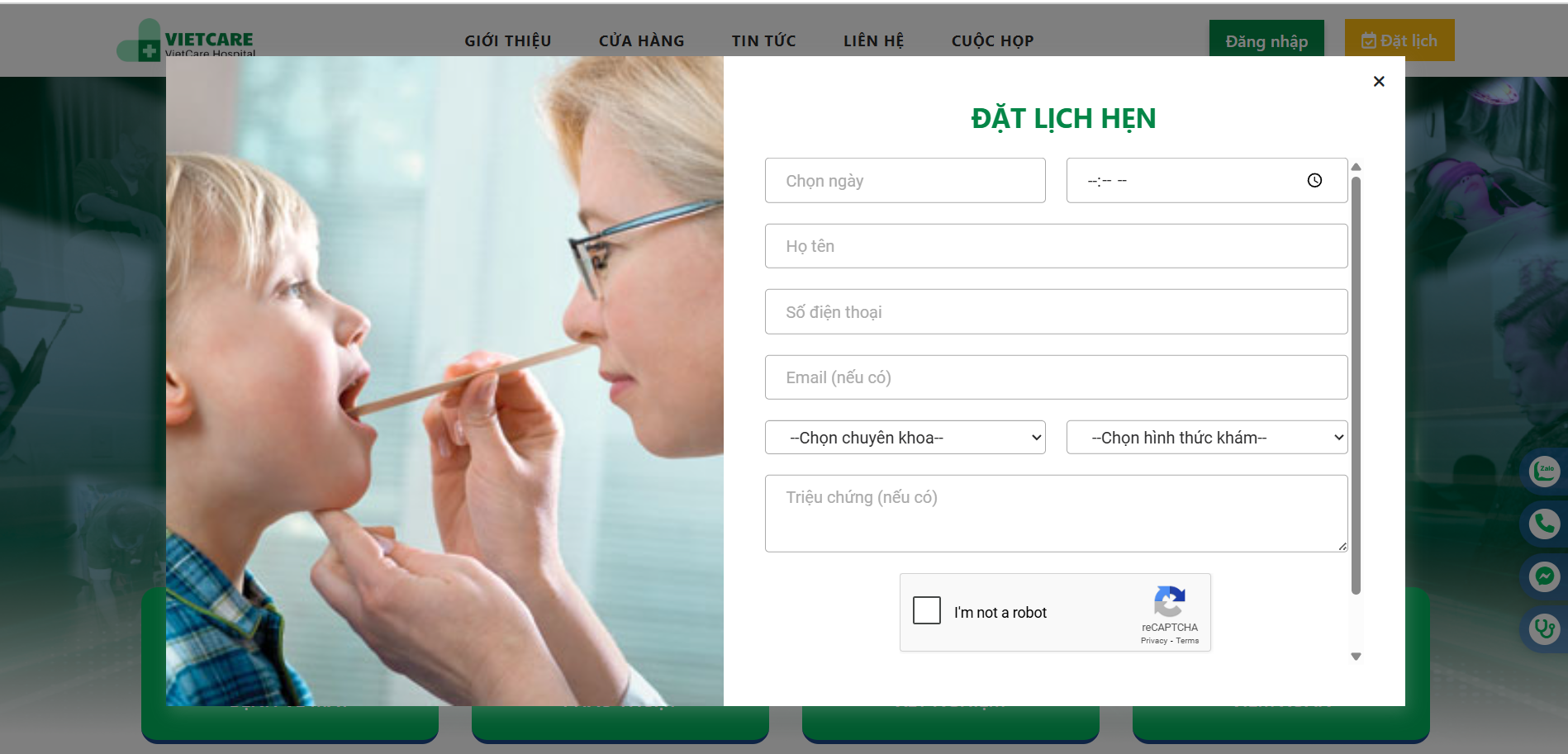 Source code website quản lý bệnh viện, quản lý bệnh nhân - bác sĩ và đặt lịch khám bệnh online