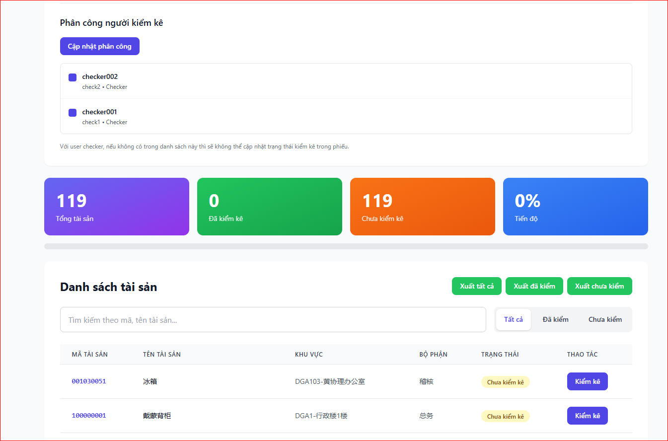 Code Hệ thống kiểm kê tài sản tự động sử dụng thẻ RFID UHF