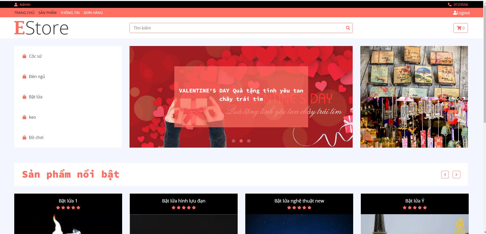 Website bán đồ Lưu Niệm handmade [PHP & MySQL]