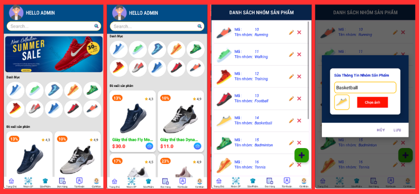 (ANDROID JAVA + SQLITE + BÁO CÁO WORD) App bán giày thể thao android có quản trị và người dùng, đánh giá sản phẩm sau khi mua, đặt hàng, tiến trình thực hiện đơn hàng, các chức năng. thêm, sửa, xóa