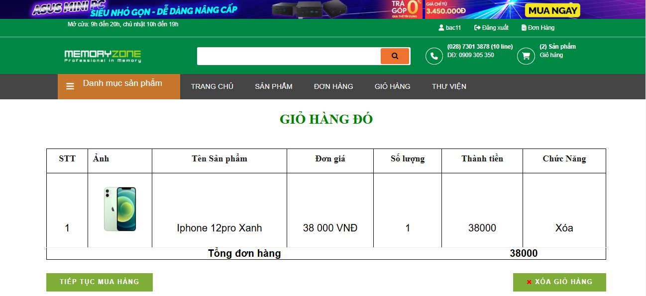 Đồ án + Báo Cáo website shop bán điện thoại bằng PHP & MYSQL đầy đủ chức năng quản trị và người dùng (kèm báo cáo WORD 60 trang đủ 7 loại UML)