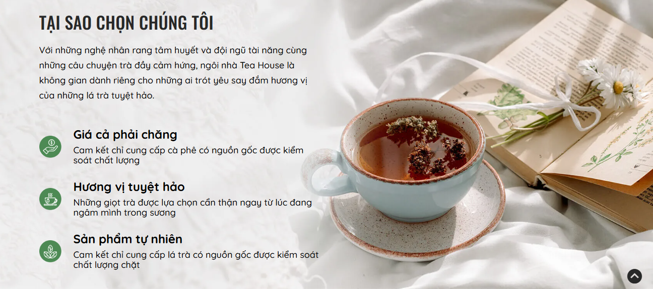 Đồ án + Báo Cáo website cửa hàng bán nước trà TEA HOUSE PHP & MYSQL đầy đủ chức năng quản trị và người dùng (kèm báo cáo WORD 60 trang đủ 7loại UML)