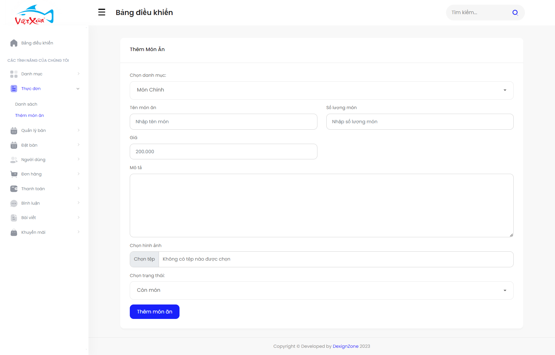 Source code website nhà hàng quán ăn thanh toán online vnpay có chức năng đặt bàn nhà hàng đồ án restaurant nhà hàng