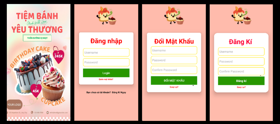 (ANDROID JAVA + SQLITE + BÁO CÁO WORD) App bán bánh ngọt android java có quản trị và người dùng, đánh giá sản phẩm sau khi mua, đặt hàng, tiến trình thực hiện đơn hàng, các chức năng thêm, sửa, xóa