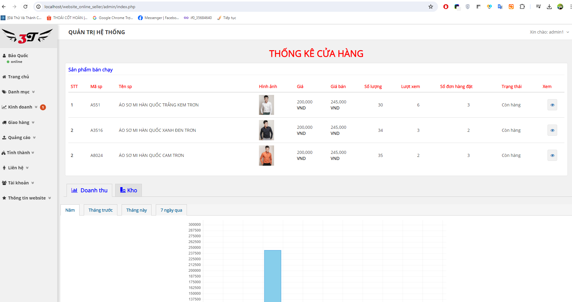 Full đồ án code website bán hàng quần áo thời trang viết bằng [PHP & MySQL] có kèm word đồ án