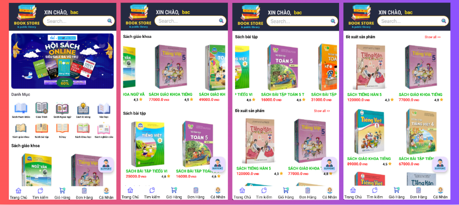 (ANDROID JAVA + SQLITE + BÁO CÁO WORD) App bán sách android java có quản trị và người dùng, đánh giá sản phẩm sau khi mua, đặt hàng, tiến trình thực hiện đơn hàng, các chức năng thêm, sửa, xóa
