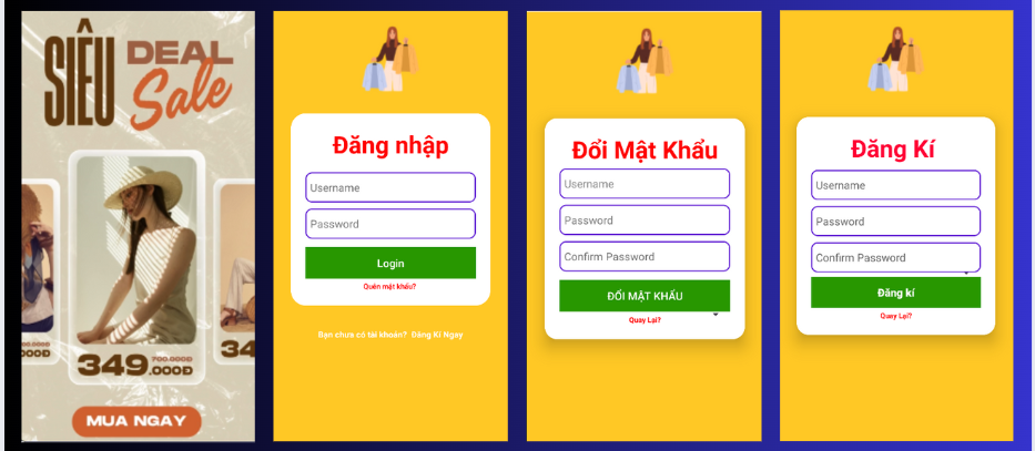 (ANDROID JAVA + SQLITE + BÁO CÁO WORD) App bán quần áo android java có quản trị và người dùng, đánh giá sản phẩm sau khi mua, đặt hàng, tiến trình thực hiện đơn hàng, các chức năng thêm, sửa, xóa