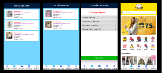 (ANDROID KOTLIN+ SQLITE +BÁO CÁO WORD) App bán hàng thời trang android kotlin có đầy đủ chức năng quản trị và đặt hàng, xem giỏ hàng ,mini chat.