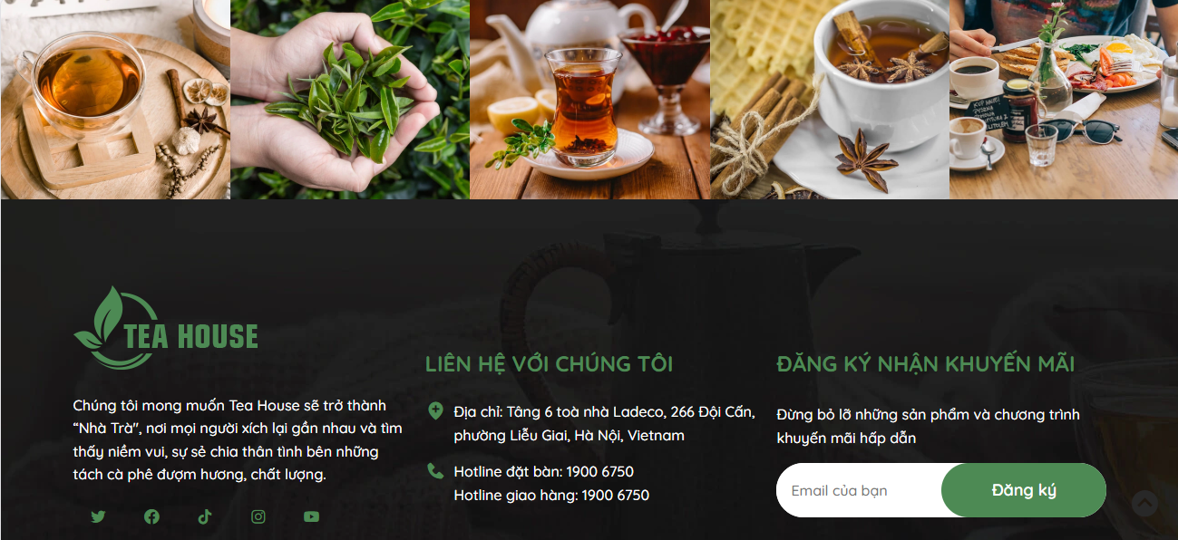 Đồ án + Báo Cáo website cửa hàng bán nước trà TEA HOUSE PHP & MYSQL đầy đủ chức năng quản trị và người dùng (kèm báo cáo WORD 60 trang đủ 7loại UML)