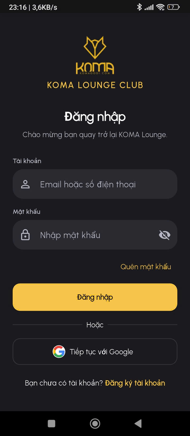 App mobile cho thuê xe và bán xe oto, xe máy,...