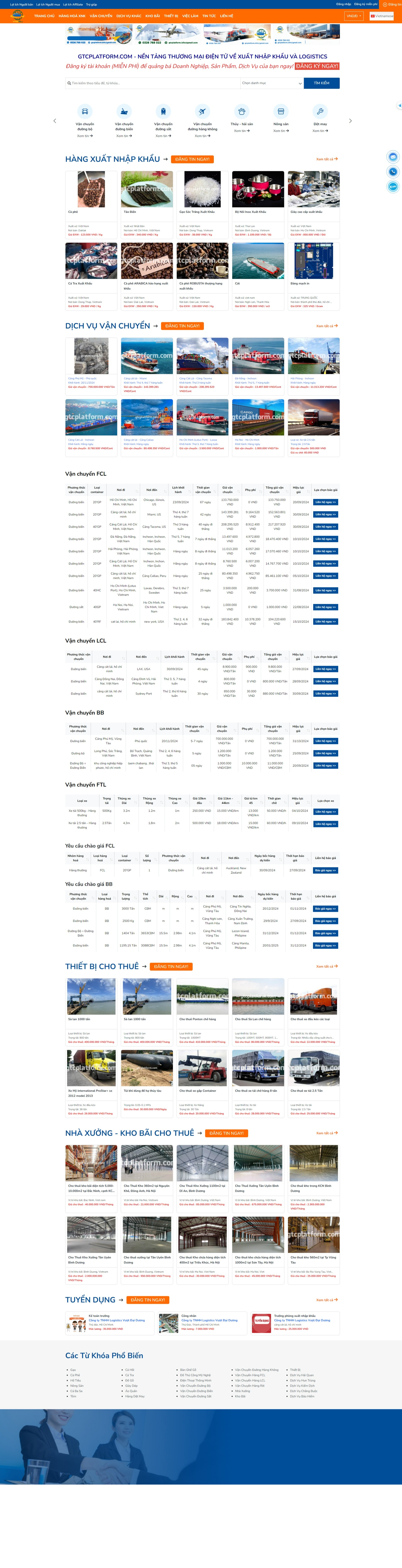 Full Source Code Web Thương mại điện tử Logistic