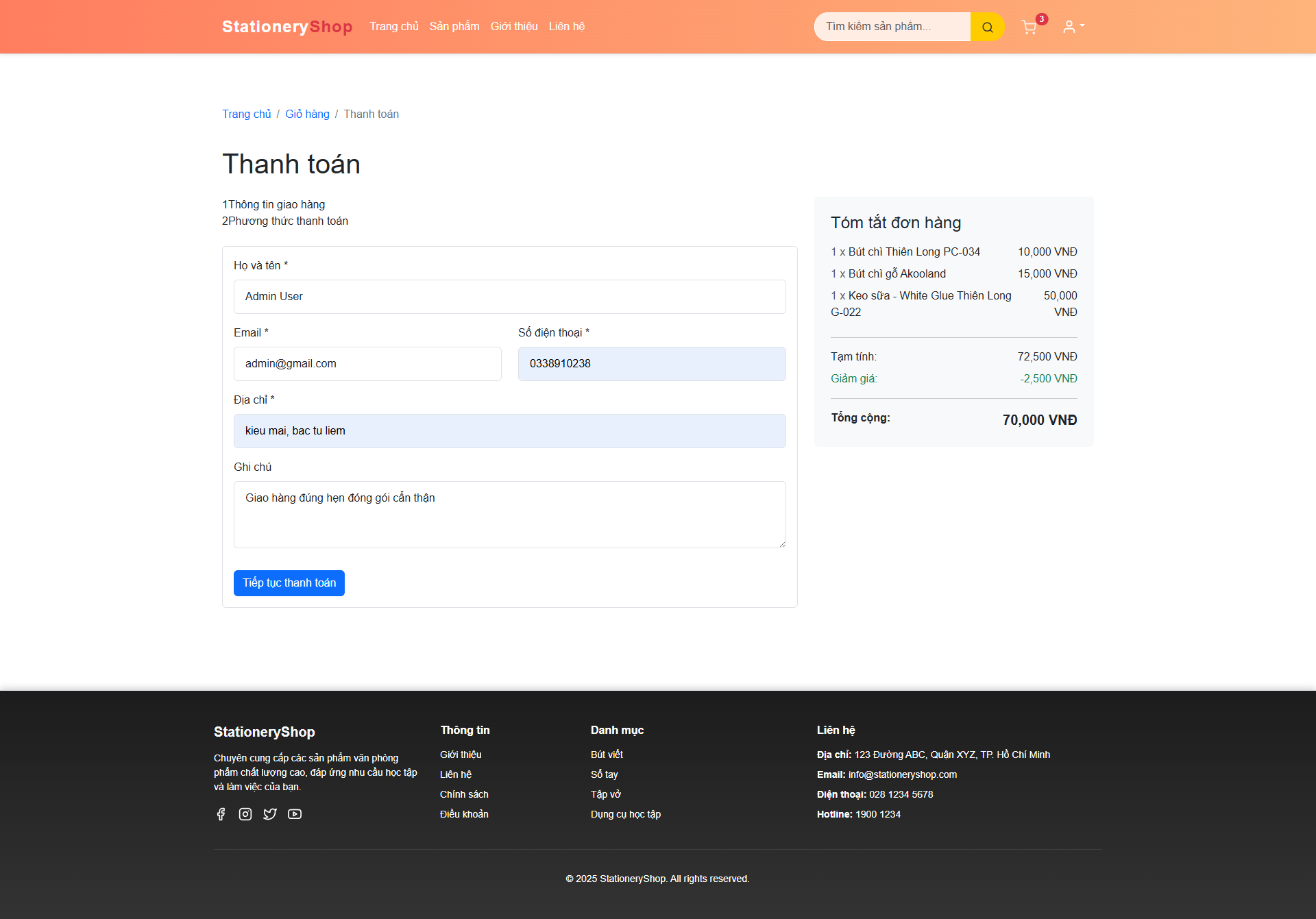 Chia sẻ source code website bán văn phòng phẩm bằng ruby on rails có thanh toán Paypal + báo cáo đầy đủ