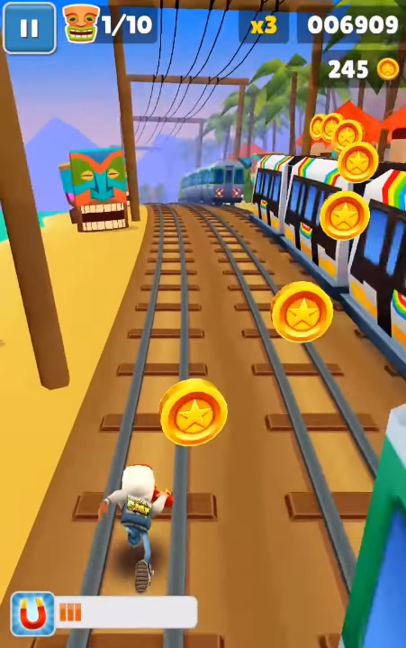 Chia sẻ source code game Subway Surfers