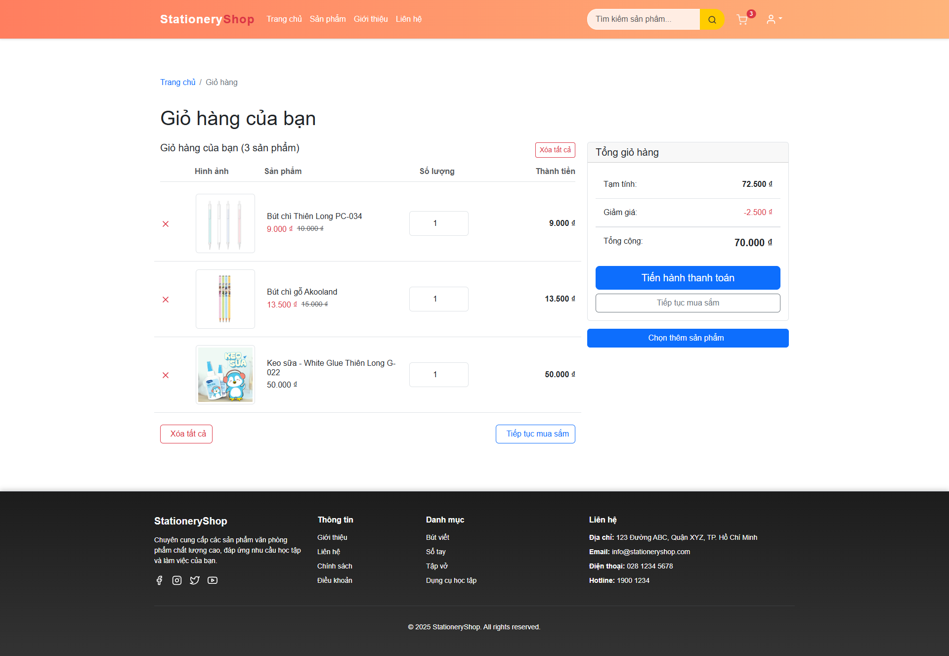 Chia sẻ source code website bán văn phòng phẩm bằng ruby on rails có thanh toán Paypal + báo cáo đầy đủ