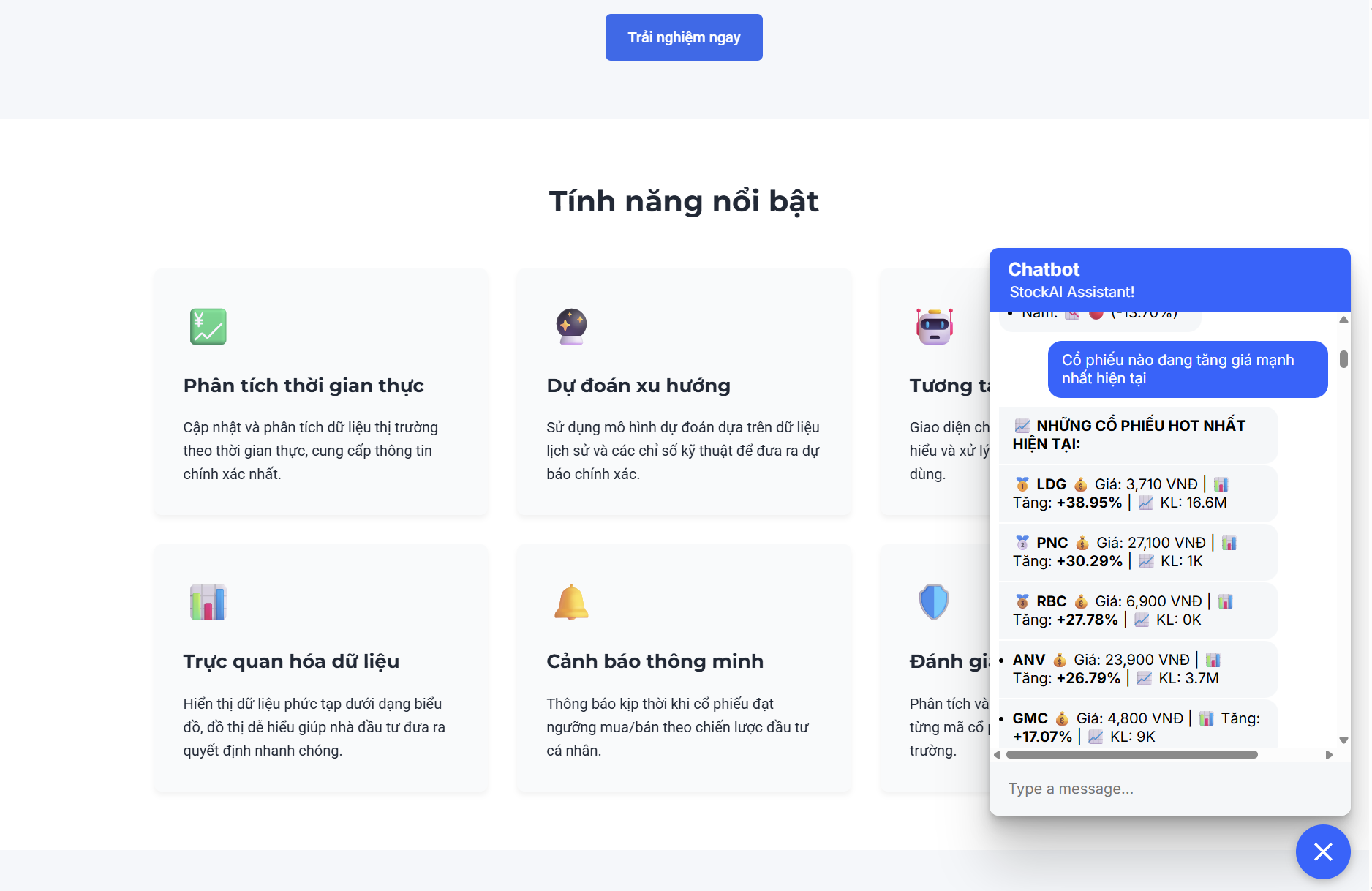 Đồ án tốt nghiệp Xây dựng ứng dụng RASA Chatbot thông minh trong phân tích và dự đoán thị trường chứng khoán