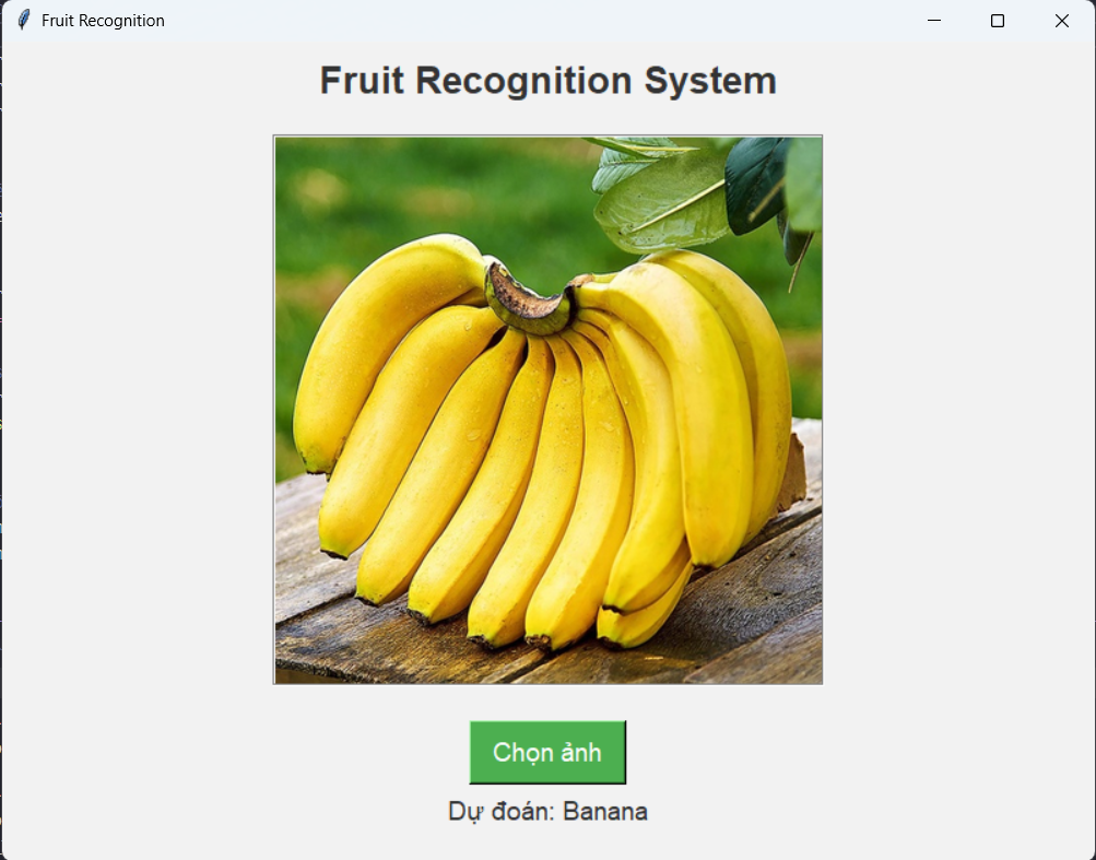 Source code AI Ứng Dụng Trí Tuệ Nhân Tạo Nhận Diện Hoa Quả Với Python