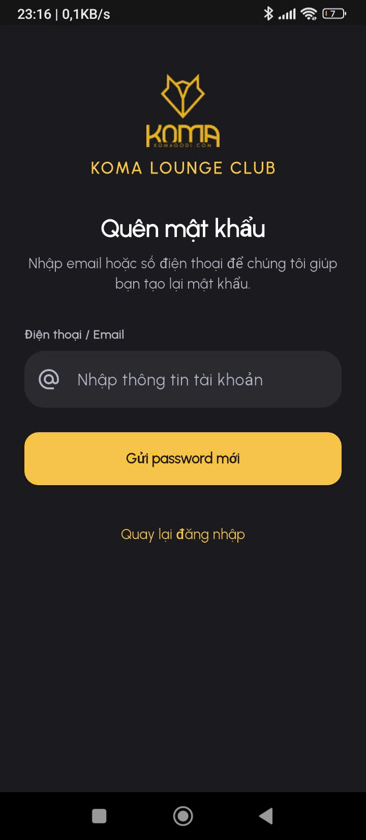 App mobile cho thuê xe và bán xe oto, xe máy,...