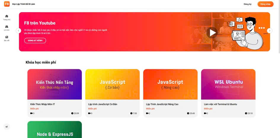 Source code Website học tập full PHP & SQL ( ppt + Báo cáo )