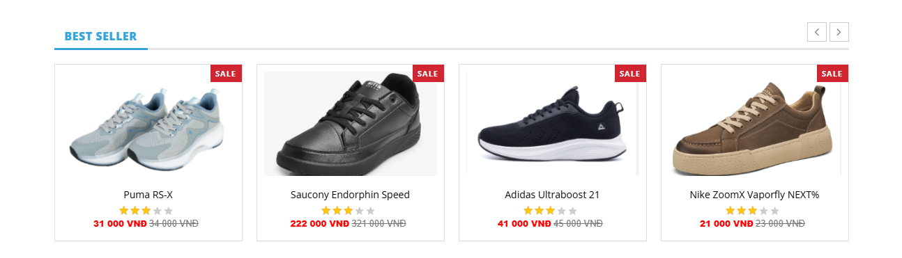 Đồ án + Báo Cáo website shop bán giày thể thao siêu đẹp bằng PHP & MYSQL đầy đủ chức năng quản trị và người dùng (kèm báo cáo WORD 60 trang đủ 7 loại UML)