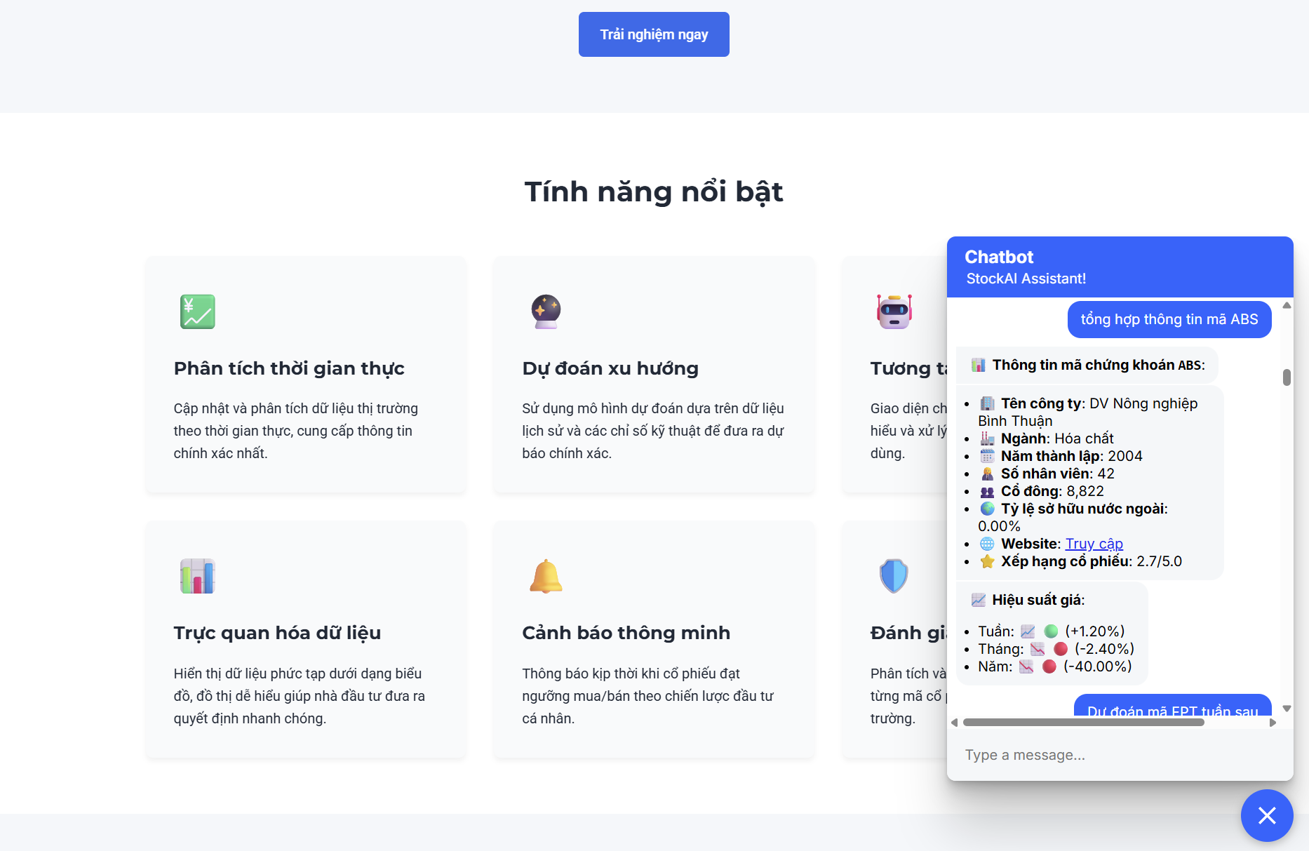 Đồ án tốt nghiệp Xây dựng ứng dụng RASA Chatbot thông minh trong phân tích và dự đoán thị trường chứng khoán