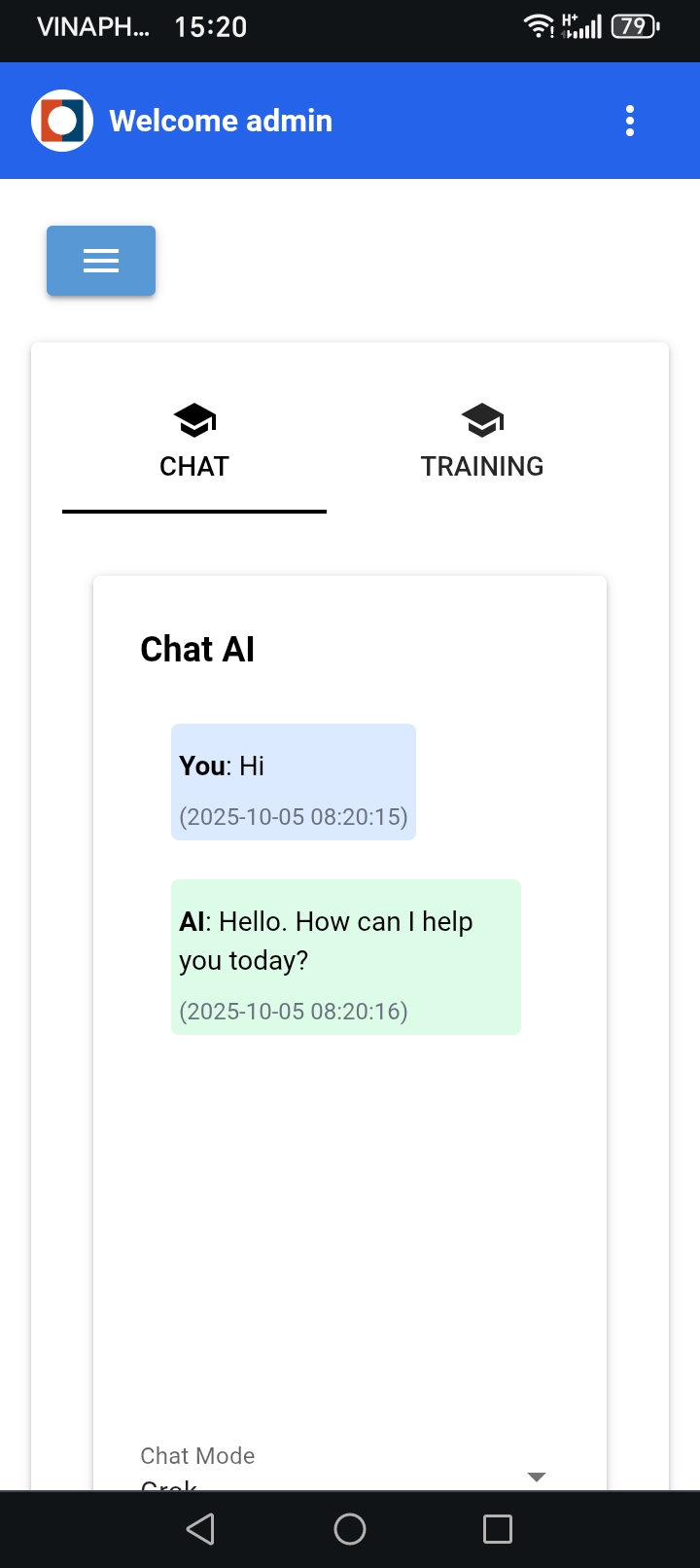 Ứng dụng Web Chat AI Tích Hợp Groq & Firestore - Quản Lý Q&A Dễ Dàng