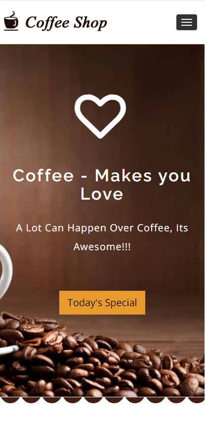 Chia Sẻ Source Code giao diện website bán coffee chuẩn responsive