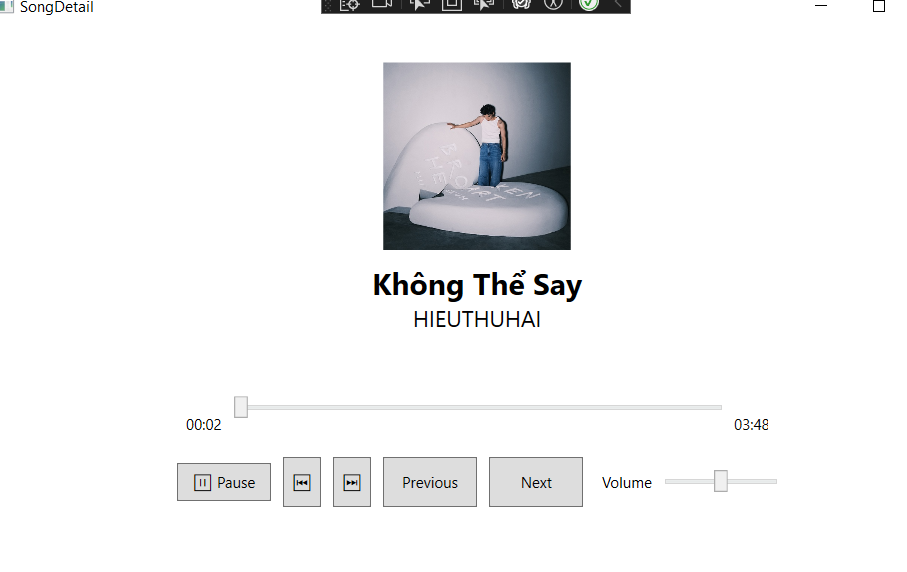Full Code ứng dụng nghe nhạc bằng WPF C# - SQL Server