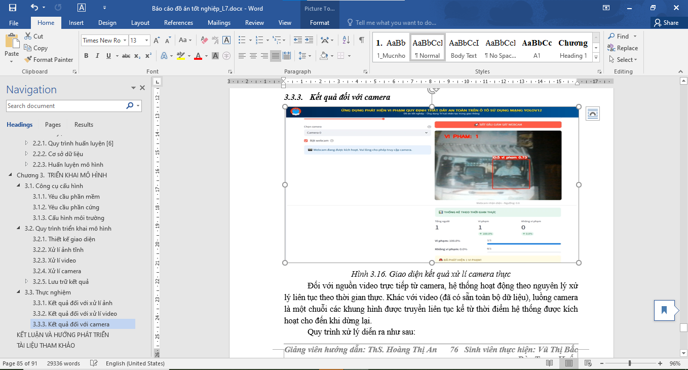 ĐỒ ÁN TỐT NGHIỆP AI 9.5 ĐIỂM + BÁO CÁO 92 Trang + Powerpoint 22 slide ĐỀ TÀi PHÁT HIỆN VI PHẠM QUY ĐỊNH THẮT DÂY AN TOÀN Ô TÔ MẠNG YOLOv12 Mới Nhất 2025