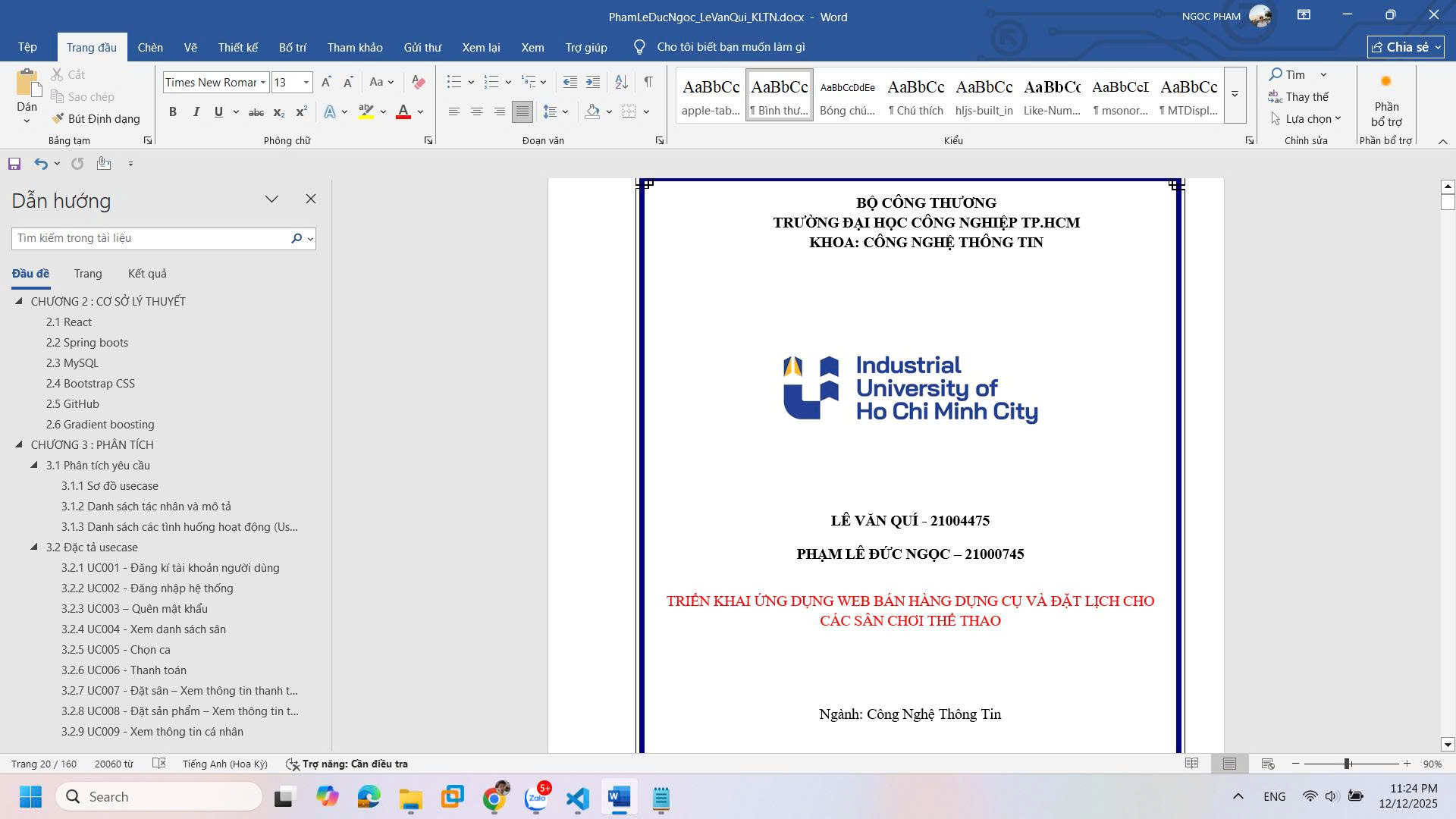 Source Code Website Đặt Sân Thể Thao ReactJS Spring Boot + Full Báo Cáo KLTN