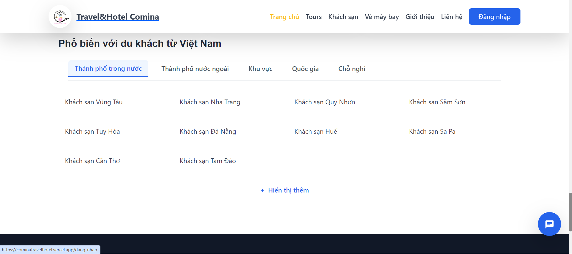 Full source code website bán tour,hotel và vé máy bay ,quản lý tour hotel và chuyến bay
