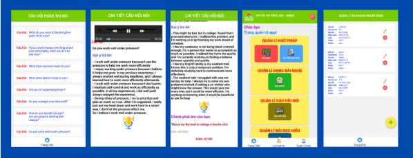 (ANDROID JAVA + SQLITE + BÁO CÁO 80 trang ) App ôn và thi thử TOIEC tiếng anh “APP ÔN VÀ LUYỆN THI TOIEC 3 KĨ NĂNG: NGHE, ĐỌC, NÓI” BÀI THI 120 CÂU, CHECK PHÁT ÂM NGƯỜI DÙNG CHẤM ĐIỂm NÓI