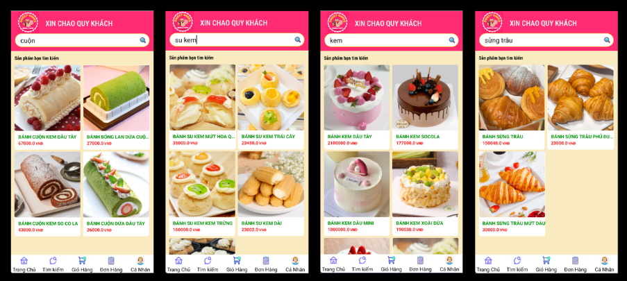 (ANDROID JAVA + SQLITE + BÁO CÁO WORD) App bán bánh ngọt android java có quản trị và người dùng, đánh giá sản phẩm sau khi mua, đặt hàng, tiến trình thực hiện đơn hàng, các chức năng thêm, sửa, xóa