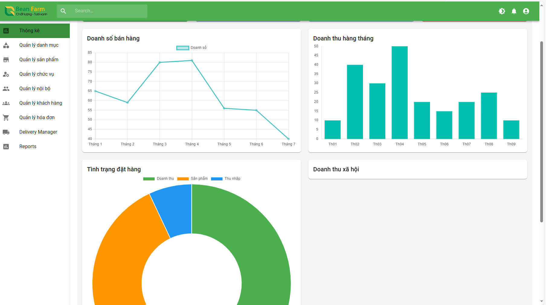 Website thực phẩm sạch web ReactJs + Material UI + Api Springboot + MySql và tặng thêm báo cáo làm rất kĩ càng gồm ERD ,...