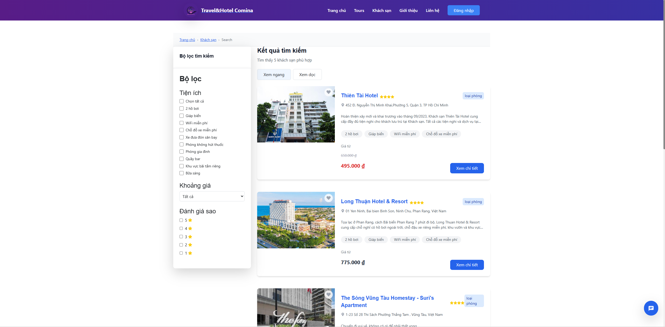 Full source code website bán tour,hotel và vé máy bay ,quản lý tour hotel và chuyến bay
