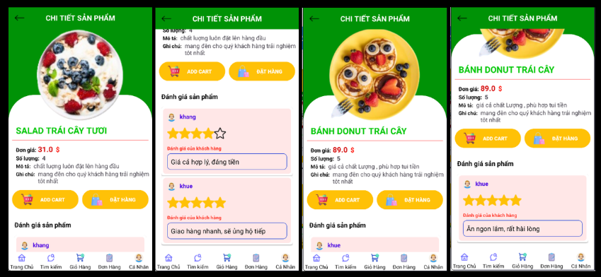 (ANDROID JAVA + SQLITE + BÁO CÁO WORD) app đặt đồ ăn droid có quản trị và người dùng, đánh giá sản phẩm sau khi mua, đặt hàng, tiến trình thực hiện đơn hàng, các chức năng. thêm, sửa, xóa