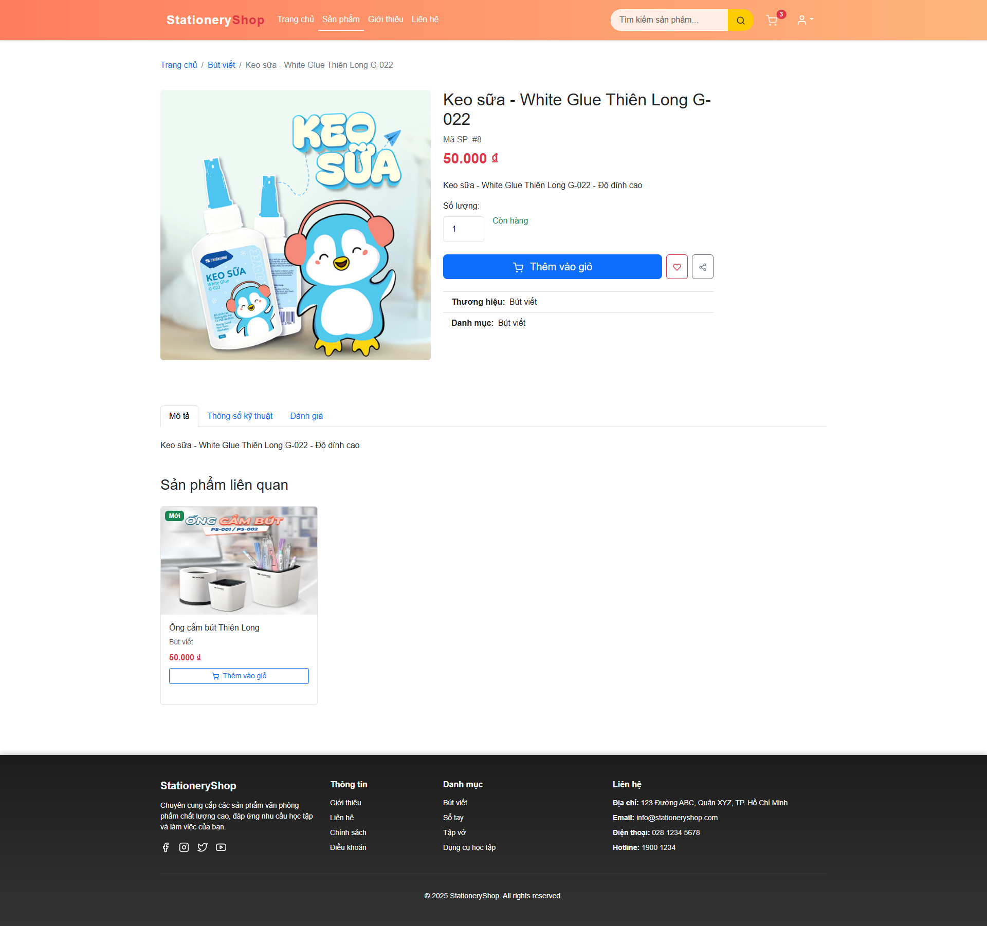 Chia sẻ source code website bán văn phòng phẩm bằng ruby on rails có thanh toán Paypal + báo cáo đầy đủ