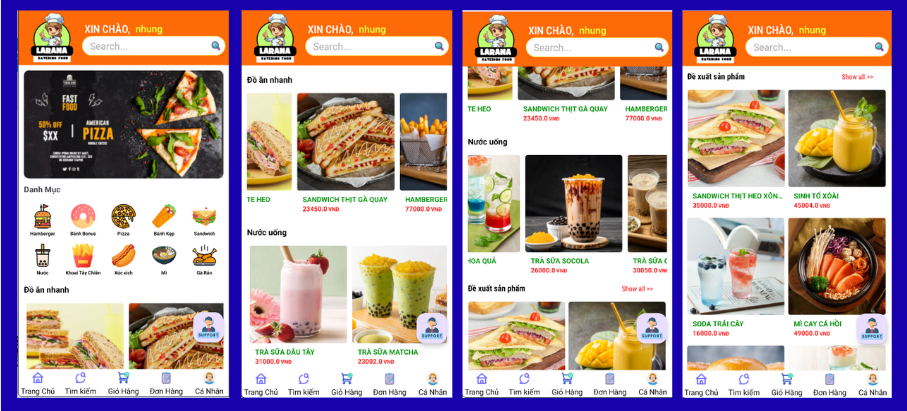 (ANDROID JAVA + SQLITE + BÁO CÁO WORD) App đặt đồ ăn nhanh android có quản trị và người dùng, đánh giá sản phẩm sau khi mua, đặt hàng, tiến trình thực hiện đơn hàng, các chức năng thêm, sửa, xóa
