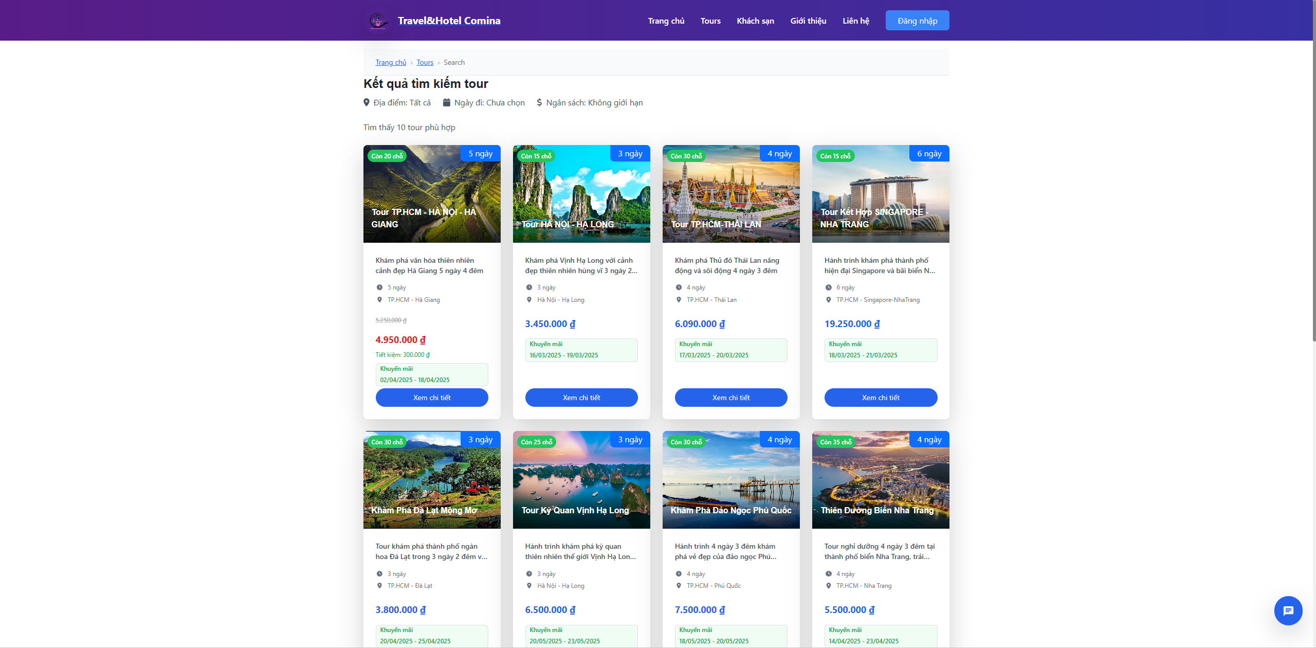 Full source code website bán tour,hotel và vé máy bay ,quản lý tour hotel và chuyến bay