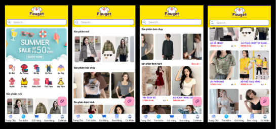 (ANDROID KOTLIN+ SQLITE +BÁO CÁO WORD) App bán hàng thời trang android kotlin có đầy đủ chức năng quản trị và đặt hàng, xem giỏ hàng ,mini chat.