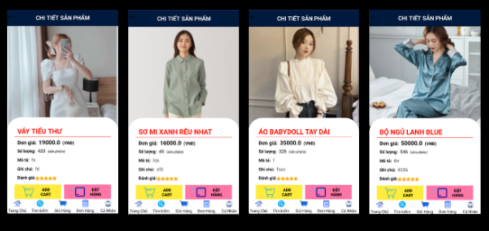 (ANDROID KOTLIN+ SQLITE +BÁO CÁO WORD) App bán hàng thời trang android kotlin có đầy đủ chức năng quản trị và đặt hàng, xem giỏ hàng ,mini chat.