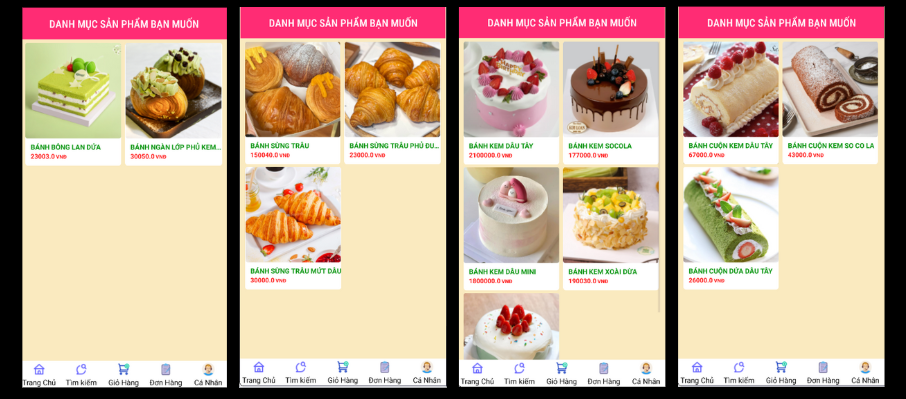 (ANDROID JAVA + SQLITE + BÁO CÁO WORD) App bán bánh ngọt android java có quản trị và người dùng, đánh giá sản phẩm sau khi mua, đặt hàng, tiến trình thực hiện đơn hàng, các chức năng thêm, sửa, xóa