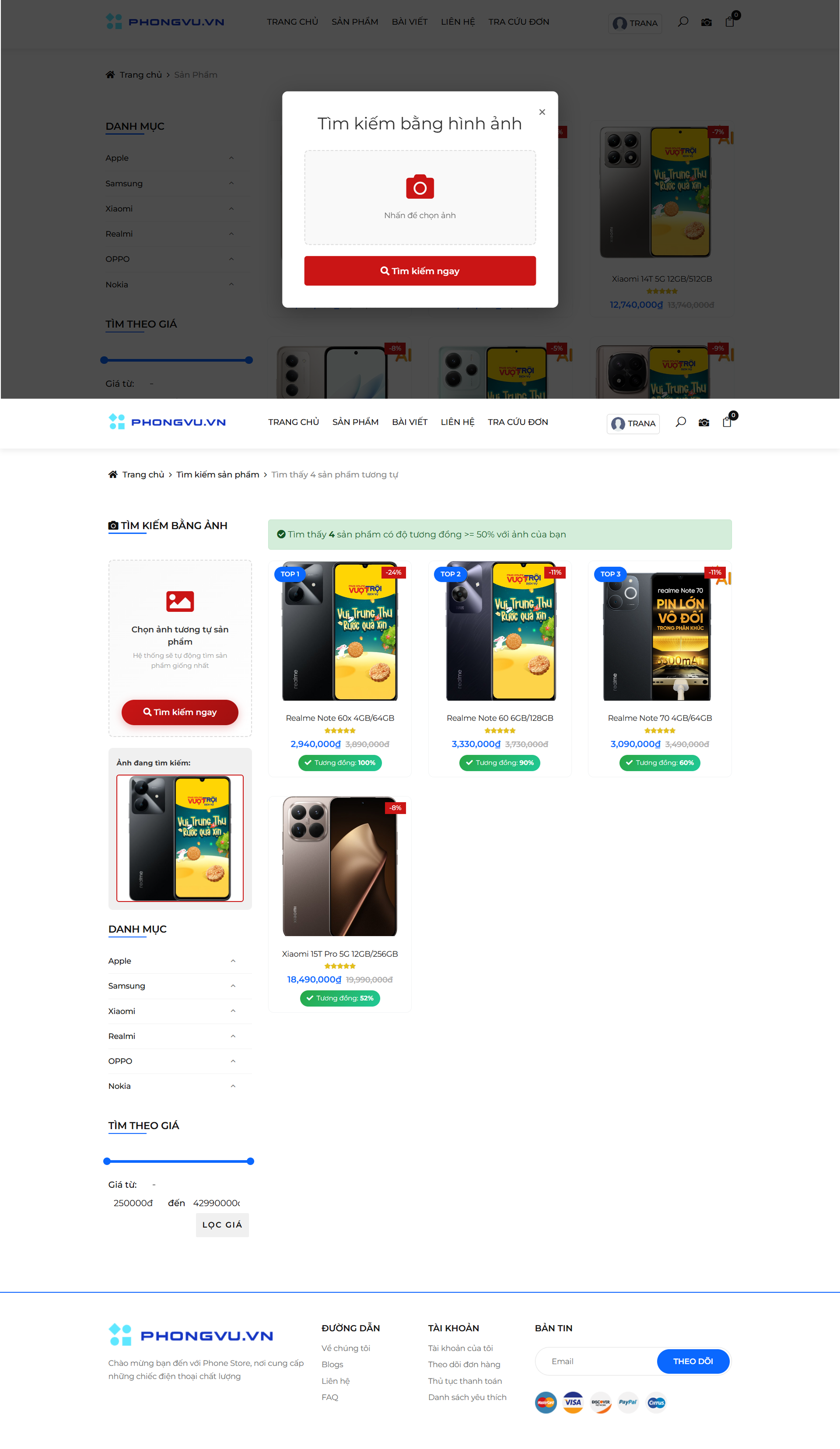 Source code website bán điện thoại máy tính laptop php mysql