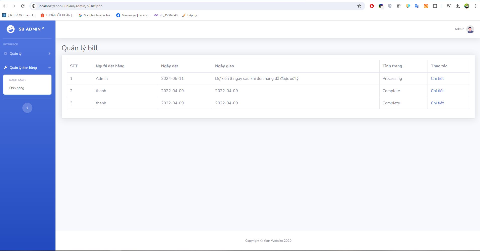 Website bán đồ Lưu Niệm handmade [PHP & MySQL]
