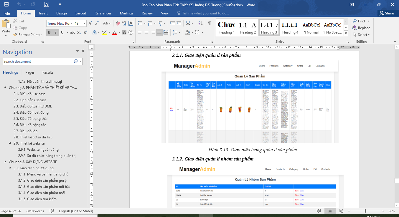 Đồ án + Báo Cáo website cửa hàng bán nước trà TEA HOUSE PHP & MYSQL đầy đủ chức năng quản trị và người dùng (kèm báo cáo WORD 60 trang đủ 7loại UML)