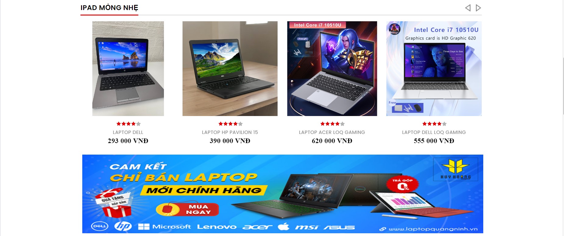 Đồ án + Báo Cáo website bán Laptop bằng PHP & MYSQL đầy đủ chức năng quản trị và người dùng (Báo cáo Word 60 trang đầy đủ 7 loại biểu đồ UML)