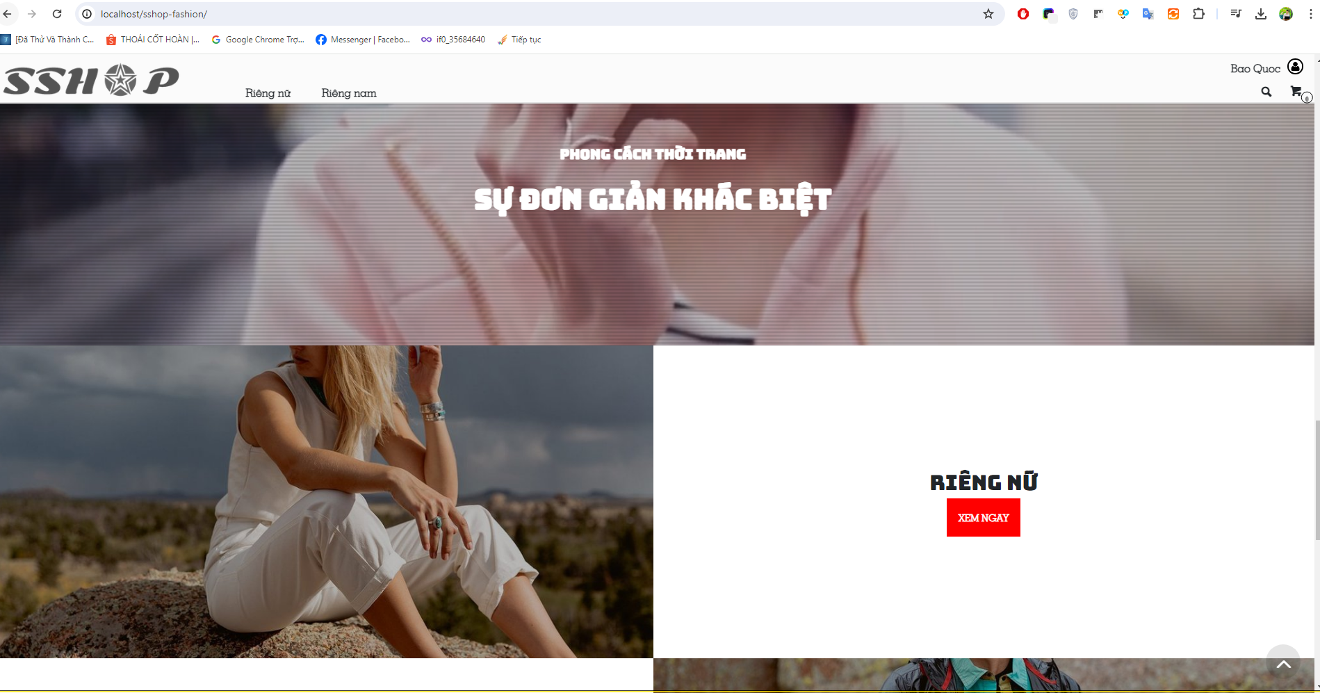 Full source code Website bán hàng Quần Áo Thời Trang PHP MVC