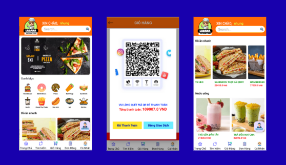 (ANDROID JAVA + SQLITE + BÁO CÁO WORD) App đặt đồ ăn nhanh android có quản trị và người dùng, đánh giá sản phẩm sau khi mua, đặt hàng, tiến trình thực hiện đơn hàng, các chức năng thêm, sửa, xóa